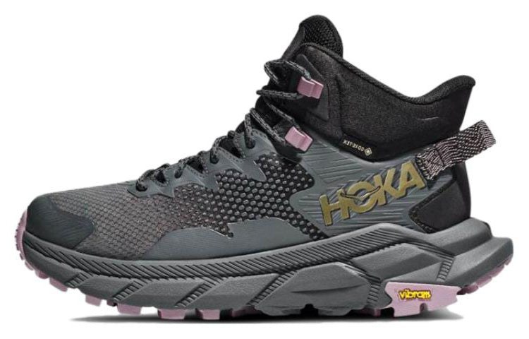 (WMNS) HOKA ONE ONE Trail Code GORE-TEX 'Black Castlerock' 1123166-BCSTL
