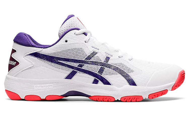 (WMNS) ASICS Gel-Netburner Academy 9 Basketball Sneakers 'White Purple' 1072A062-100