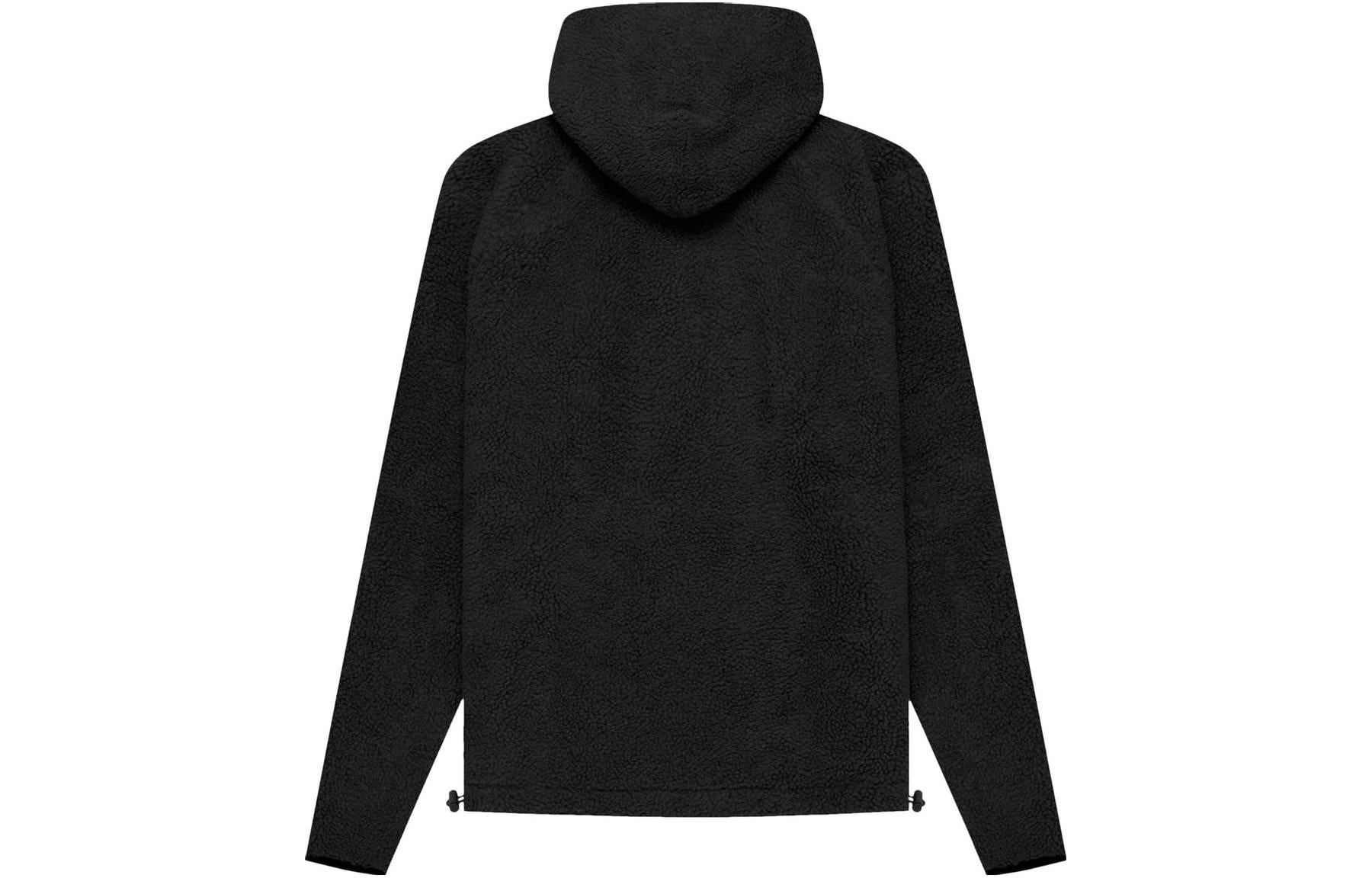 Fear of God Essentials FW23 Polar Fleece Half Zip Hoodie 'Iron' 192BT212150F