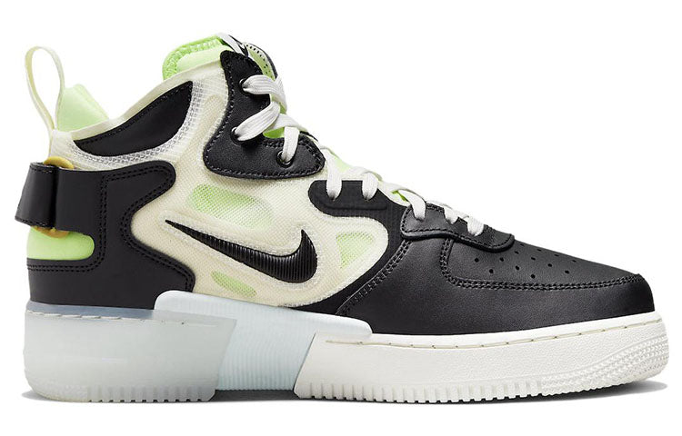 Nike Air Force 1 Mid React 'Black Neon' DQ1872-100