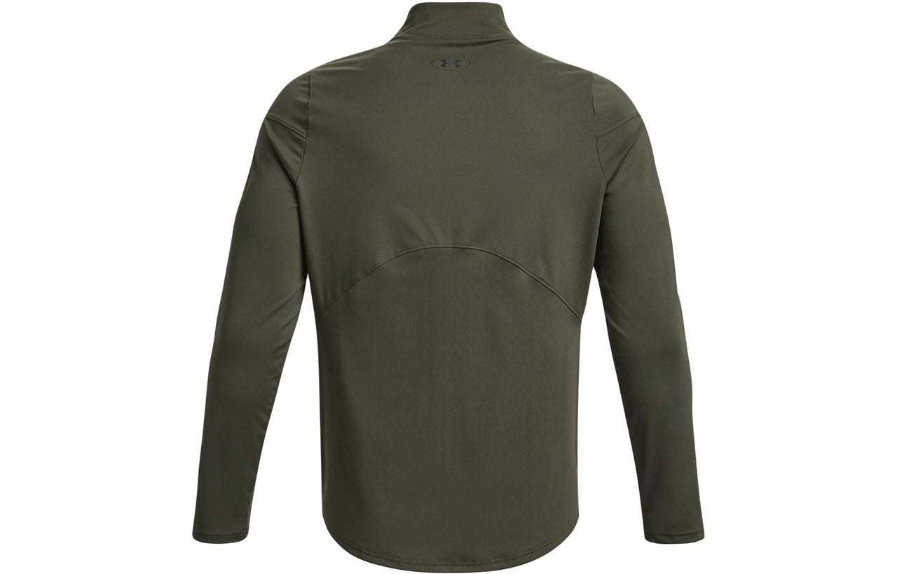 Under Armour Rush ColdGear Mock Long Sleeve T-Shirt 'Green' 1366059-390
