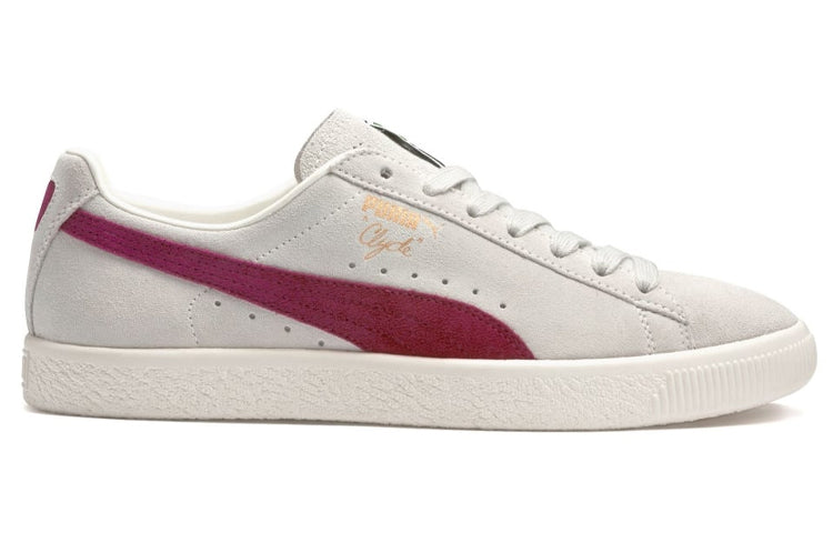 PUMA Clyde 'From The Archive - Vaporous Grey Red Dahlia' 365319-01