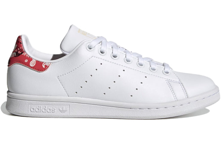 (WMNS) adidas originals Stan Smith Shoes 'Cream White Red' GZ9077