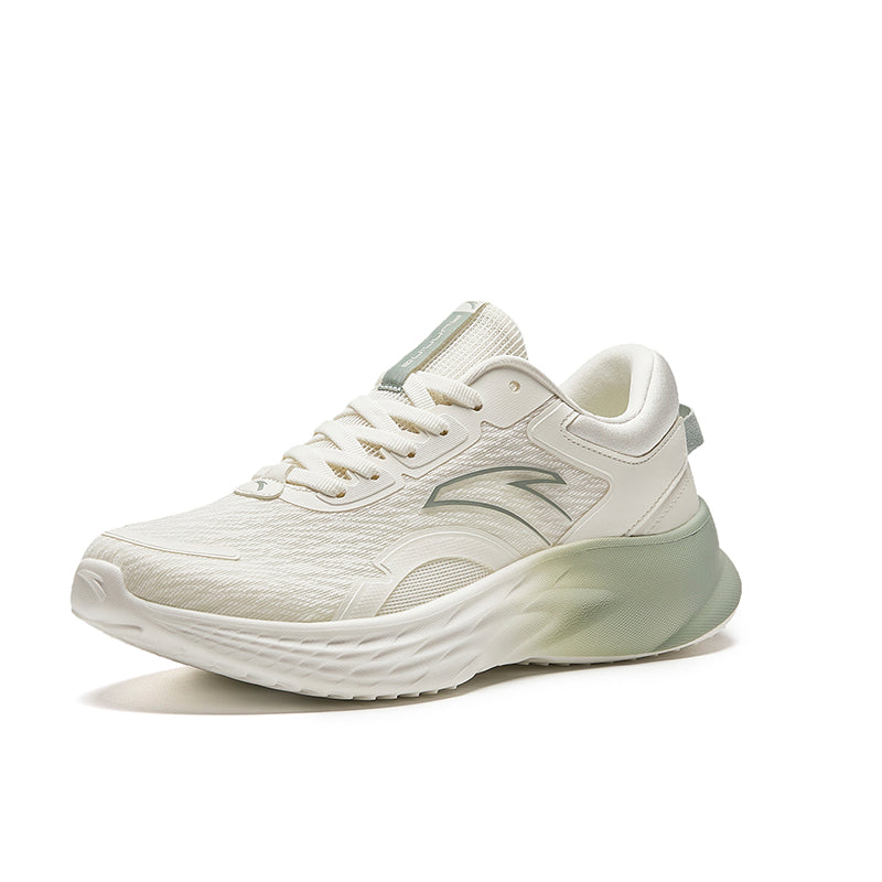 (WMNS) ANTA Running Series Sneakers 'White Green' 922425517-4