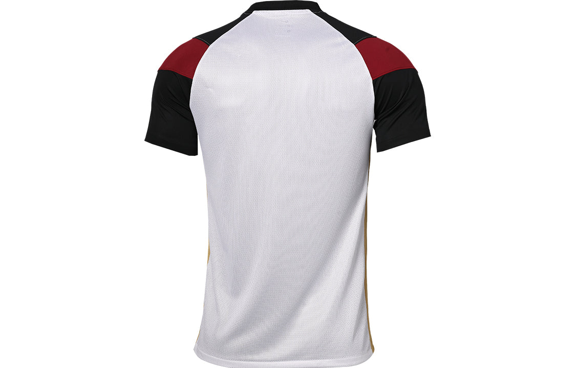 Men's Nike Casual Sports Breathable V Neck Short Sleeve White T-Shirt CW3826-100