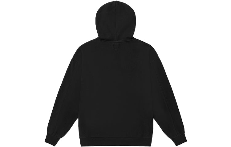 (WMNS) Vans Solid Color Fleece Lined Stay Warm Pullover Hoodie Black VN0A5LKJBLK