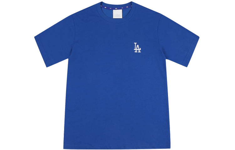 MLB Casual Loose Round Neck Couple Style Short Sleeve Blue 31TS03031-07U