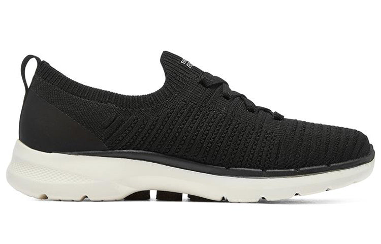 (WMNS) Skechers Go Walk 6 Low Top Black 124504-BKW