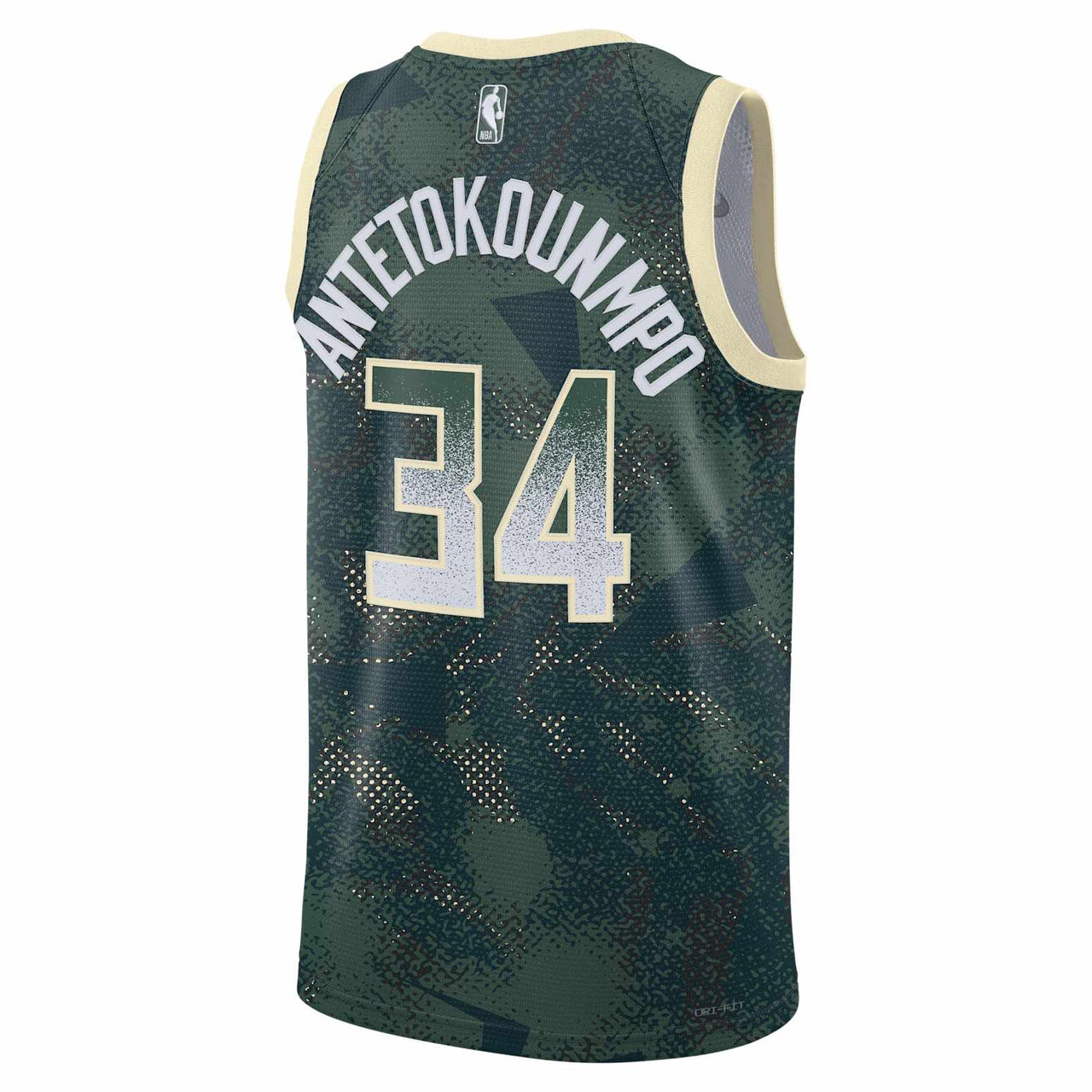 Nike Dri-FIT NBA Giannis Antetokounmpo Milwaukee Bucks 2025/26 Select Series Swingman Jersey 'Fir' HJ4065-323