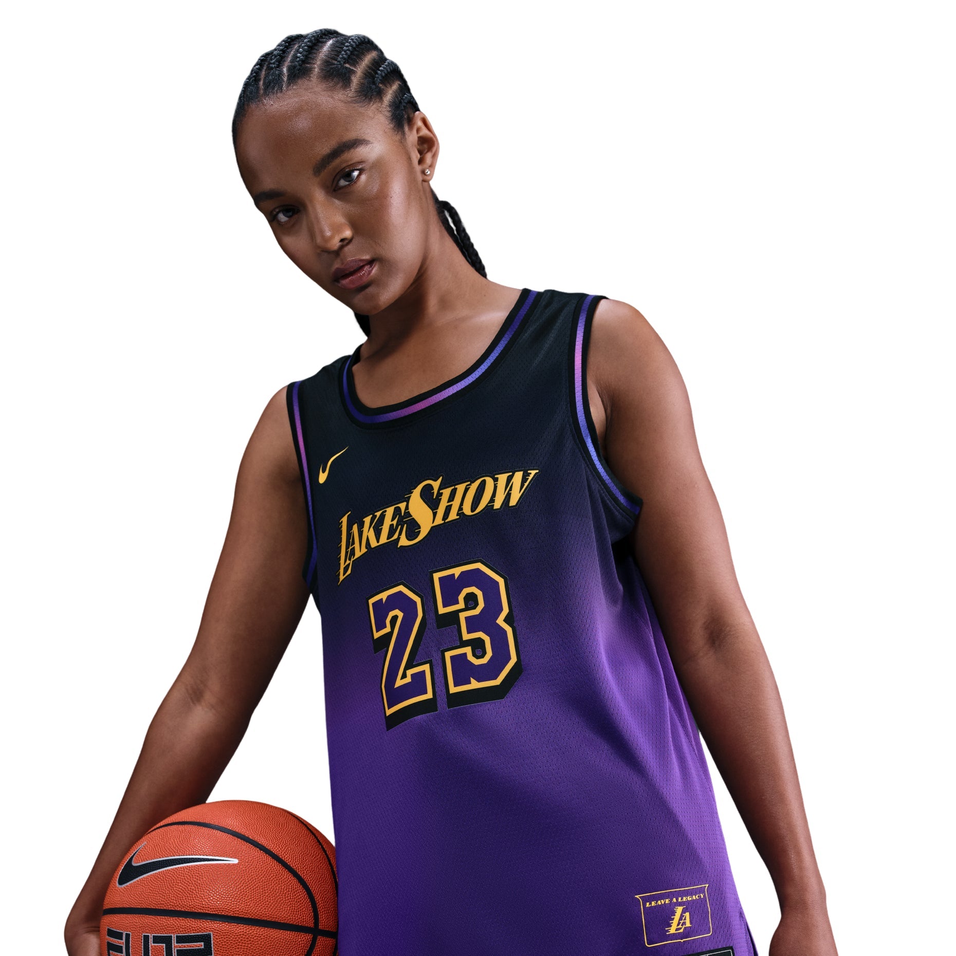 Nike Los Angeles Lakers 2024/25 City Edition Jersey 'Lebron James' FQ4346-504
