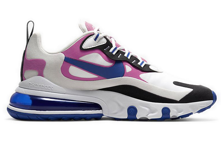 (WMNS) Nike Air Max 270 React 'White Fuchsia Blue' CI3899-100