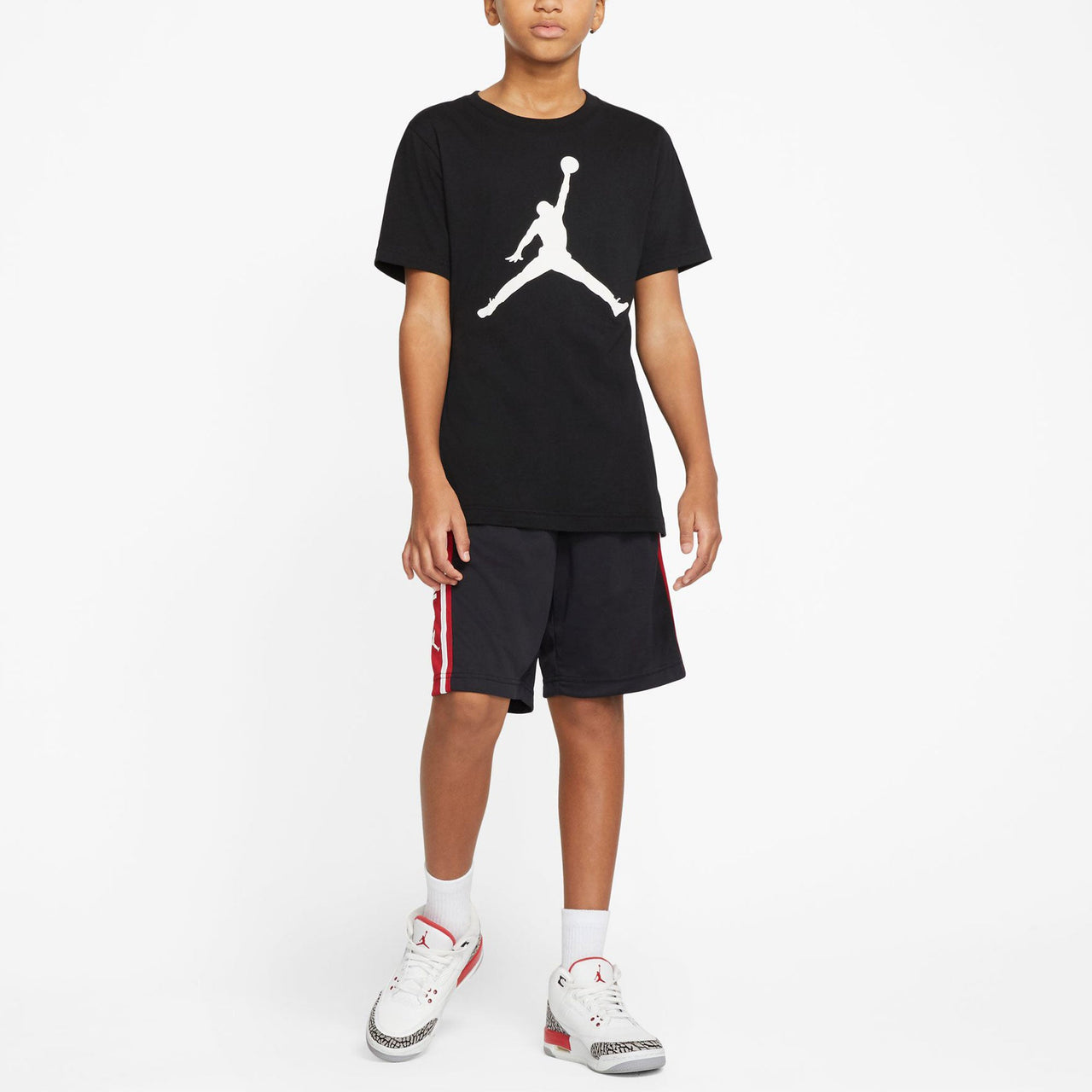 (PS) Air Jordan Dri-FIT Shorts 'Black Red White' CV5973-010