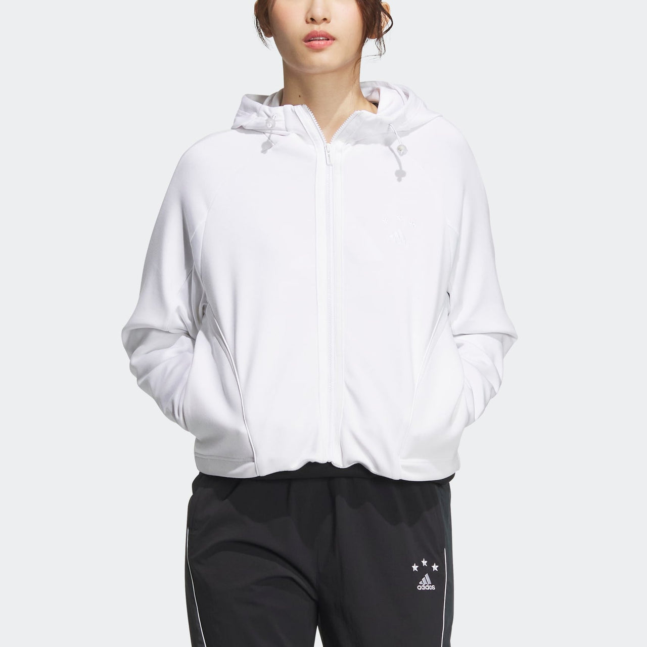 (WMNS) adidas FOC Knit Jackets 'White' HY2820