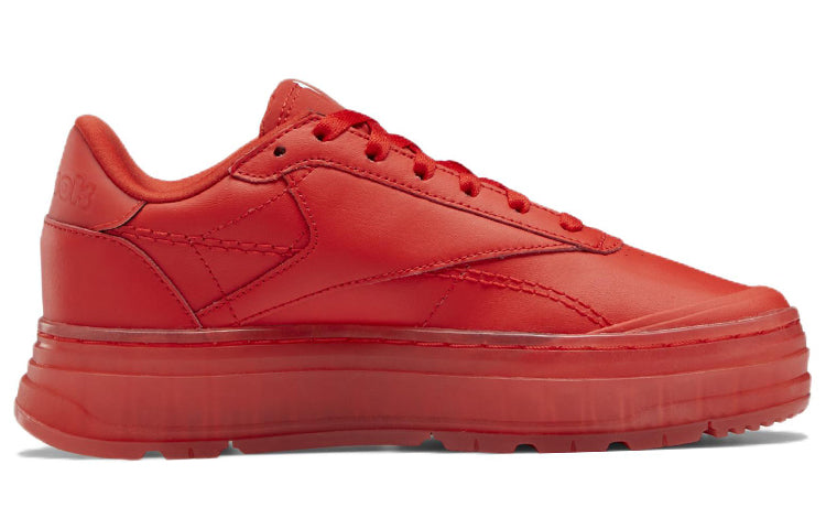 (WMNS) Reebok Club C Double Geo 'Instinct Red' GZ6419
