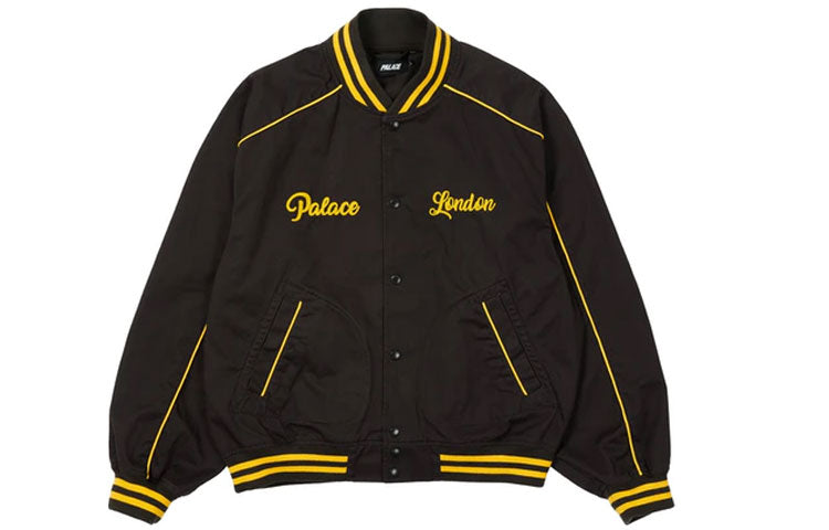 PALACE Creative Alphabet Printing Jacket Unisex Black P20JK105