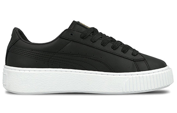 (WMNS) PUMA Basket Platform Core 'Black Gold' 364040-03