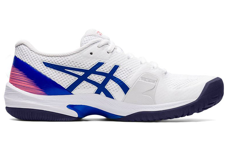 (WMNS) ASICS Court Speed FF 'White Blue' 1042A080-106
