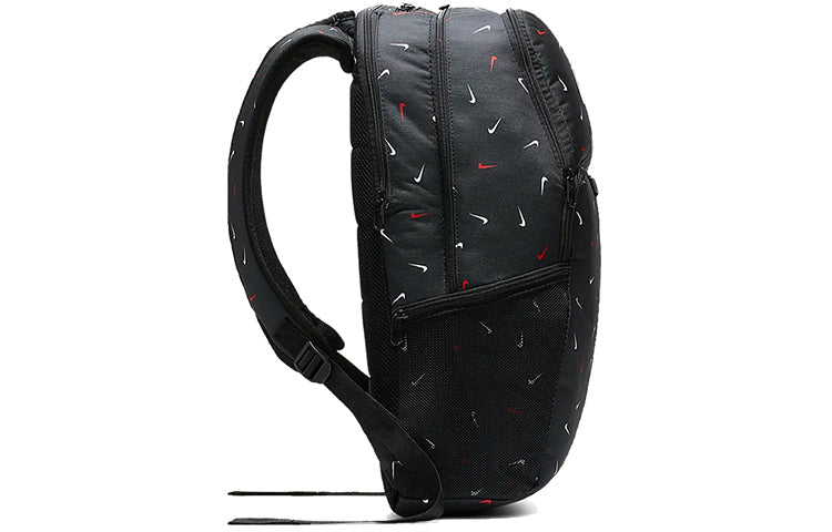 Nike Brasilia 9.0 Check All Over Print Training Backpack 'Black' BA6039-010