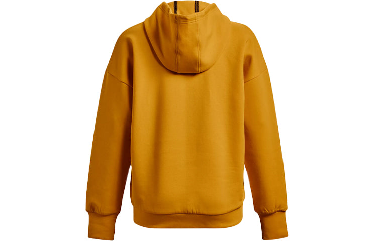 (WMNS) Under Armour Summit Logo Hoodie 'Yellow Gold' 1374466-588