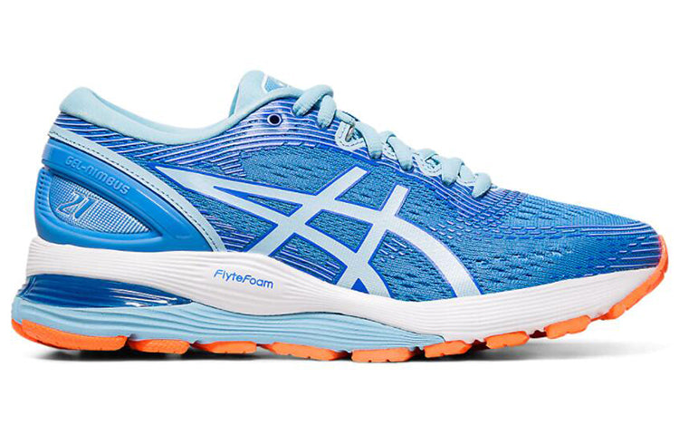 (WMNS) ASICS Gel-Nimbus 21 Wide 'Blue Coast Skylight' 1012A155-400