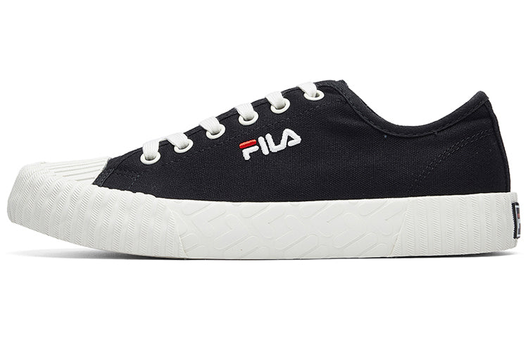 (WMNS) FILA Fmc Series Carve LowCanvas Shoes GS Black/White F12W034415FBK