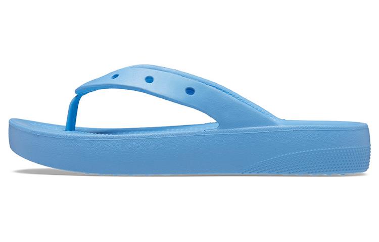 (WMNS) Crocs Classic Platform Flip 207714-4TB