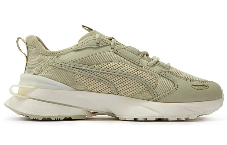 PUMA Pwrframe Op-1 Lth Athleisure Casual Sports Shoe Unisex Green 384032-02