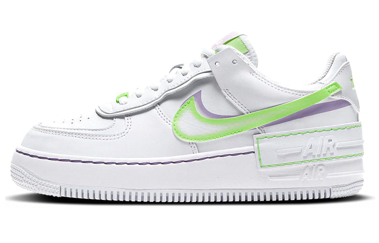 (WMNS) Nike Air Force 1 Shadow 'White Electric Green' DD9684-100