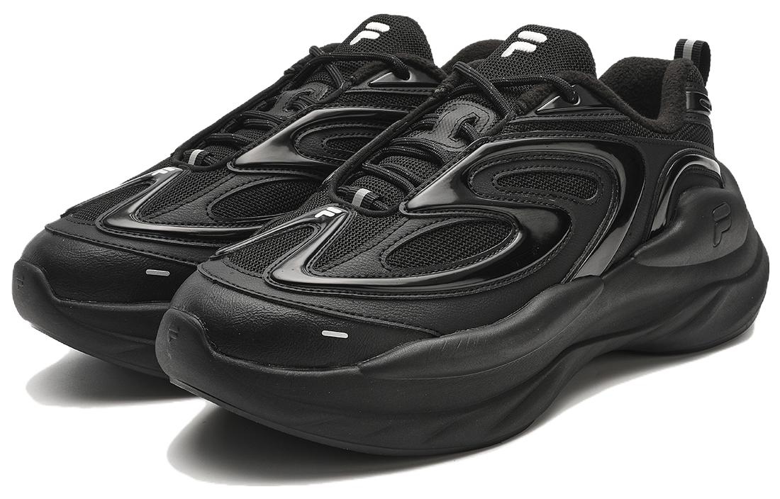 (WMNS) FILA FUSION Buzzard Fashion Sneakers 'Black ' T12W341117FBK