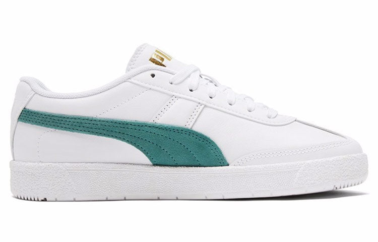 PUMA Oslo-City Casual Board Shoes White/Green 374976-04