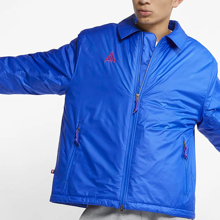 Men's Nike ACG Primaloft Jkt Outdoor Sports Padded Clothes Jacket Blue 'Hyper Royal Rush Pink' BQ7200-405