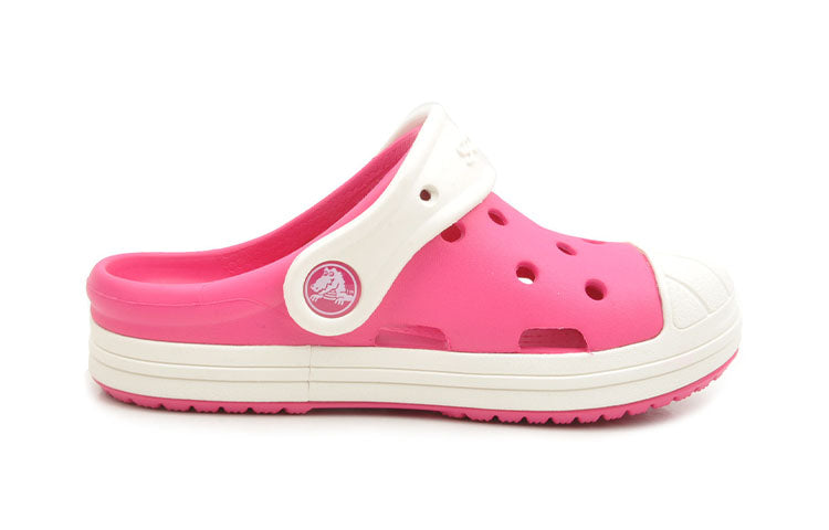 (PS) Crocs Small Crocs Outdoor Flat Heel Sports Pink Sandals 202282-6MI