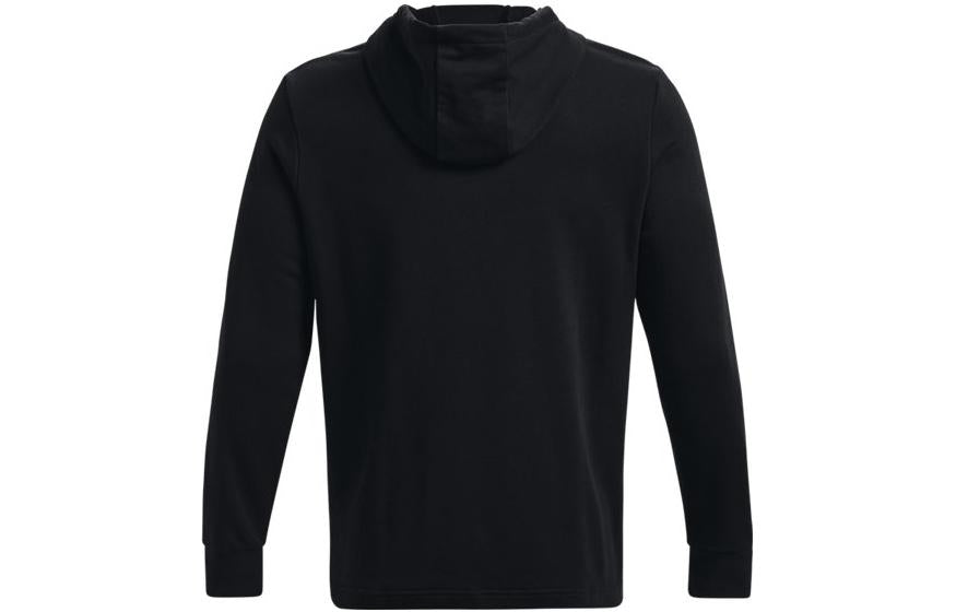 Under Armour Rival Terry Pullover Hoodie 'Black Grey' 1369470-001