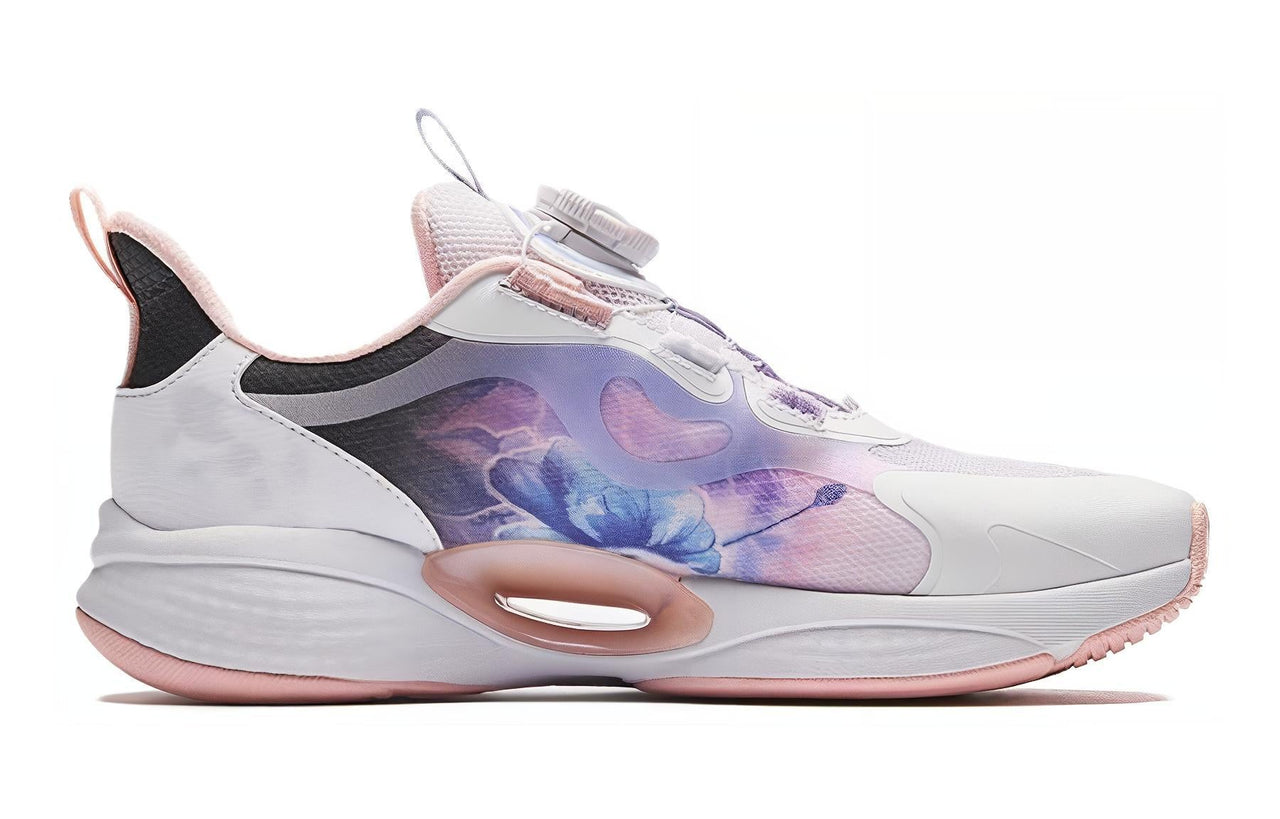 (GS) ANTA Running Series Sneakers 'White Pink Purple' 322425520-5
