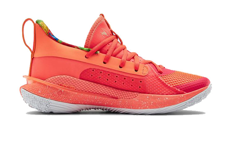 (GS) Under Armour x Sour Patch Curry 7 'Peach Plasma' 3022113-603