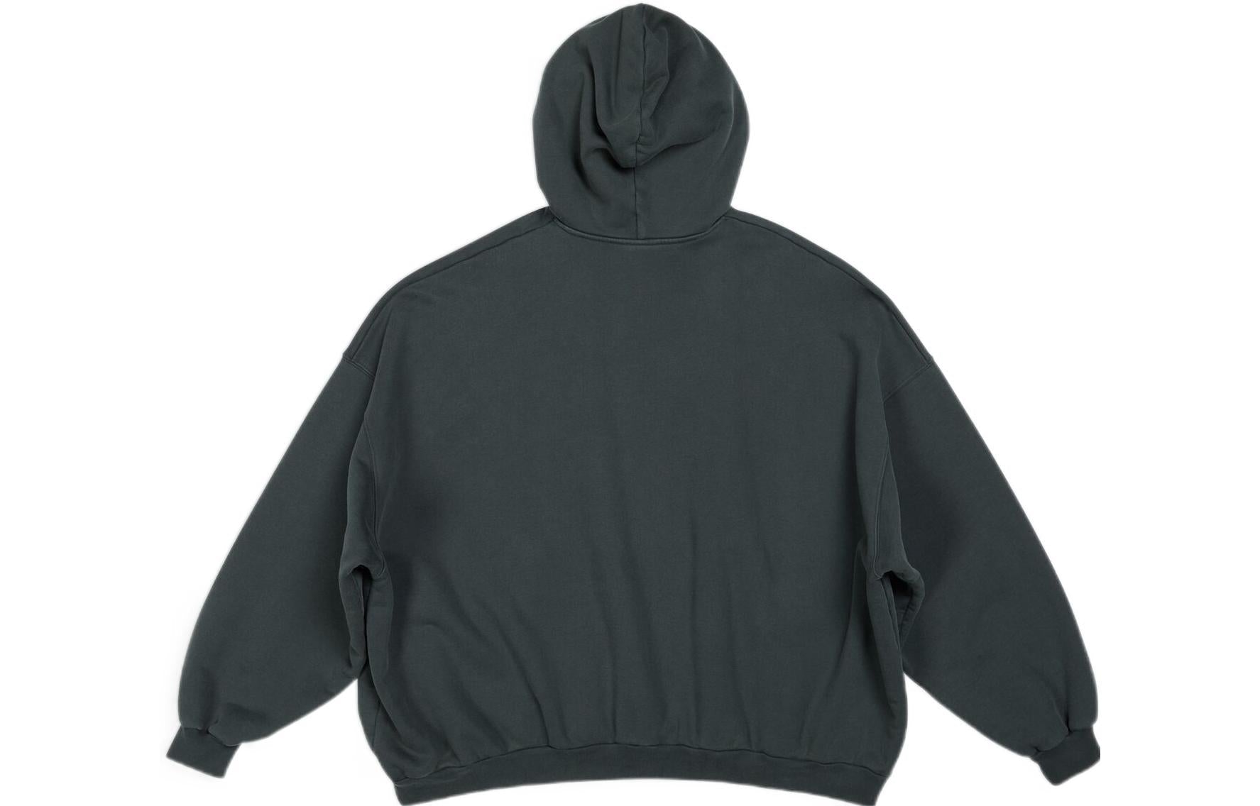 Balenciaga x adidas Logo Oversized Hoodie 'Green White' 712396TNVA93775