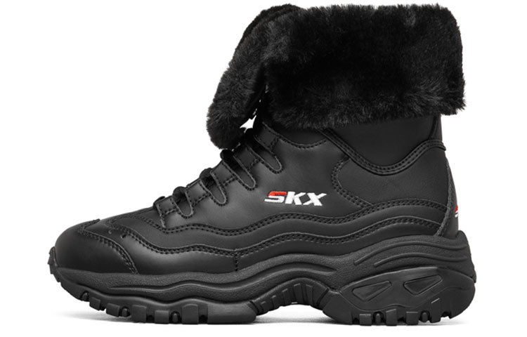(WMNS) Skechers Energy Running Shoes Black 167012-BBK