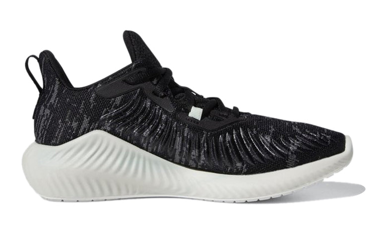 (GS) adidas Alphabounce+ Parley 'Black White' EE8282