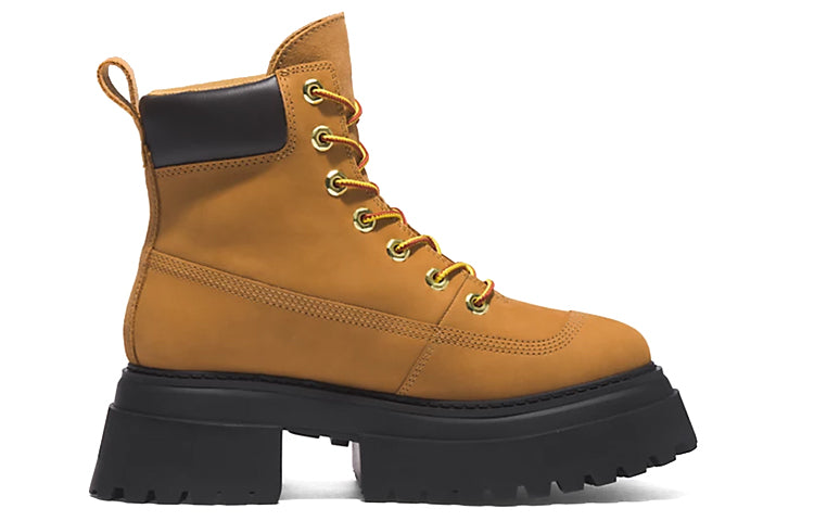 (WMNS) Timberland Sky 6 Inch Lace Up Boots 'Wheat Nubuck' A2KMU231