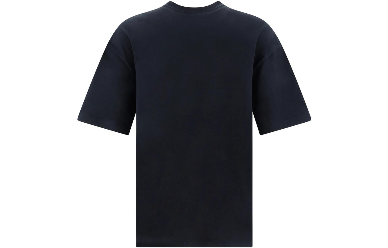 Balenciaga BB Paris Icon T-Shirt Medium Fit 'Washed Black' 612966TMVG78190