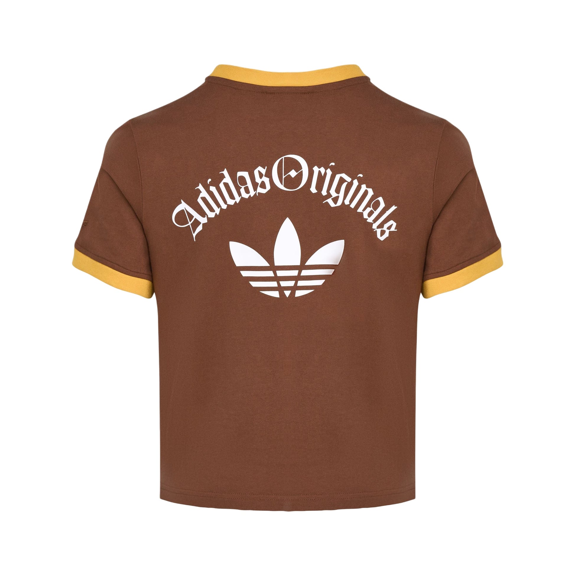 (WMNS) adidas T-Shirt Asia Sizing 'Brown' KT3061