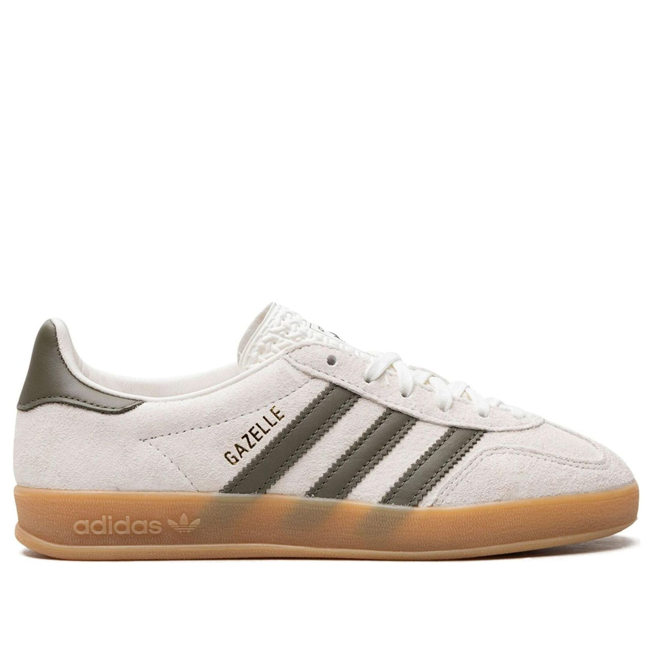 (WMNS) adidas Gazelle Indoor 'White Olive Strata' JH8821