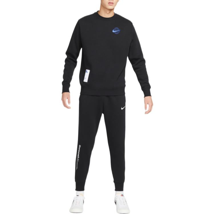 Nike graphic printed sweatshirt 'Black' FB7649-010