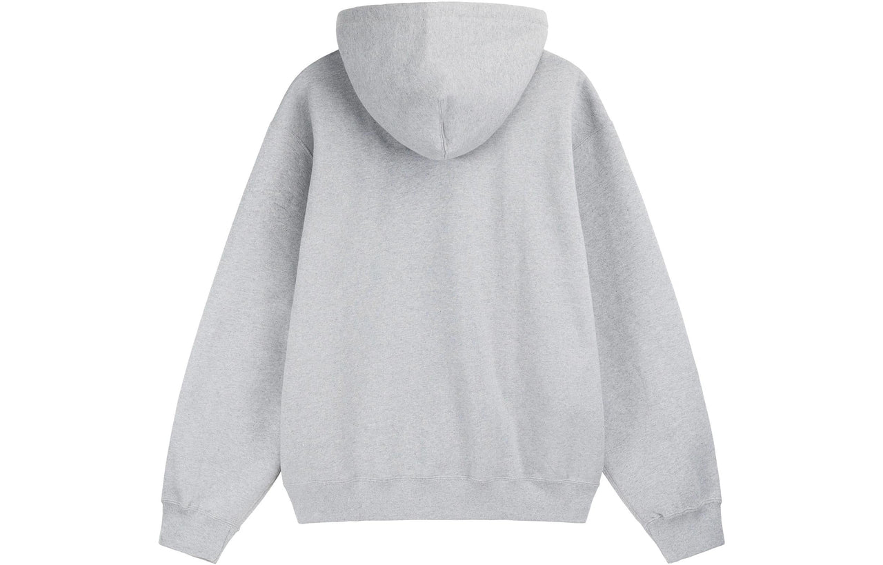 Nike x Stussy Logo Hoodie 'Grey' DJ9488-063