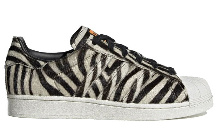 (WMNS) adidas originals SUPERSTAR 'Black White' CG5988