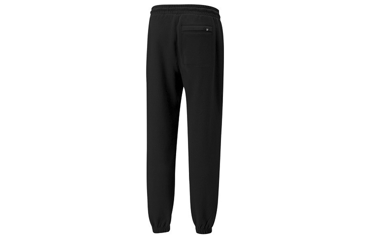 PUMA Logo Downtown Sweatpants 'Black' 535378-01