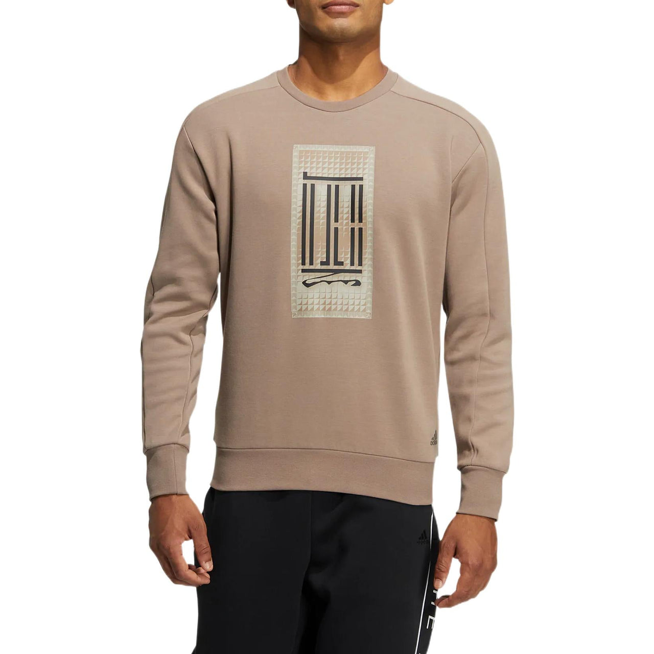 adidas Wuji Series Sportswear Fashion Crew Neck Pullover 'Black' HN8970