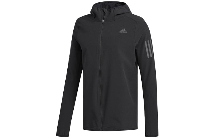 adidas Rs Shell Jkt M Athleisure Casual Sports Woven Windproof Hooded Jacket Black CE5063