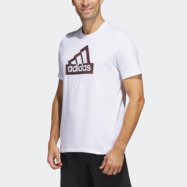 adidas City Escape Graphic Tee 'White' HR2997