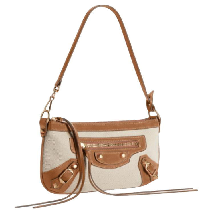 Balenciaga Le City Pouch On Strap 'Beige Camel' 8639602ACO59226